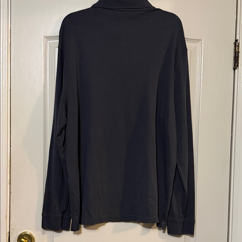 Tasso Elba Men's Dark Blue Polo Shirt - Picture 7 of 8